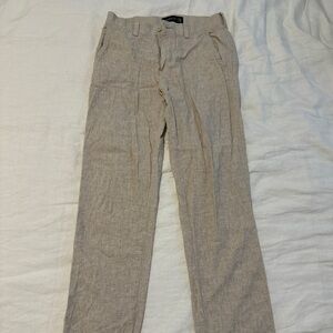 Men’s Abercrombie & Fitch Linen Pants